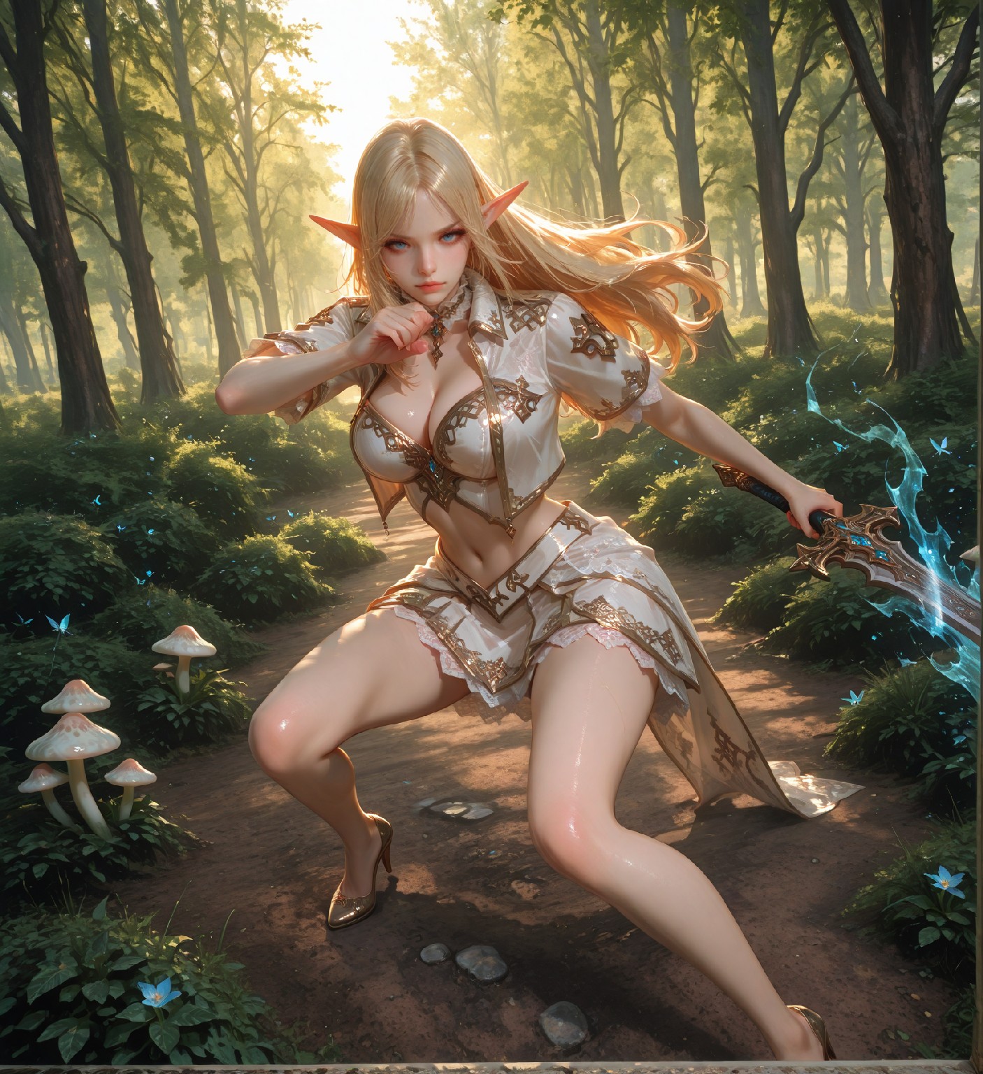 Mysterious Muse of the Light Elves