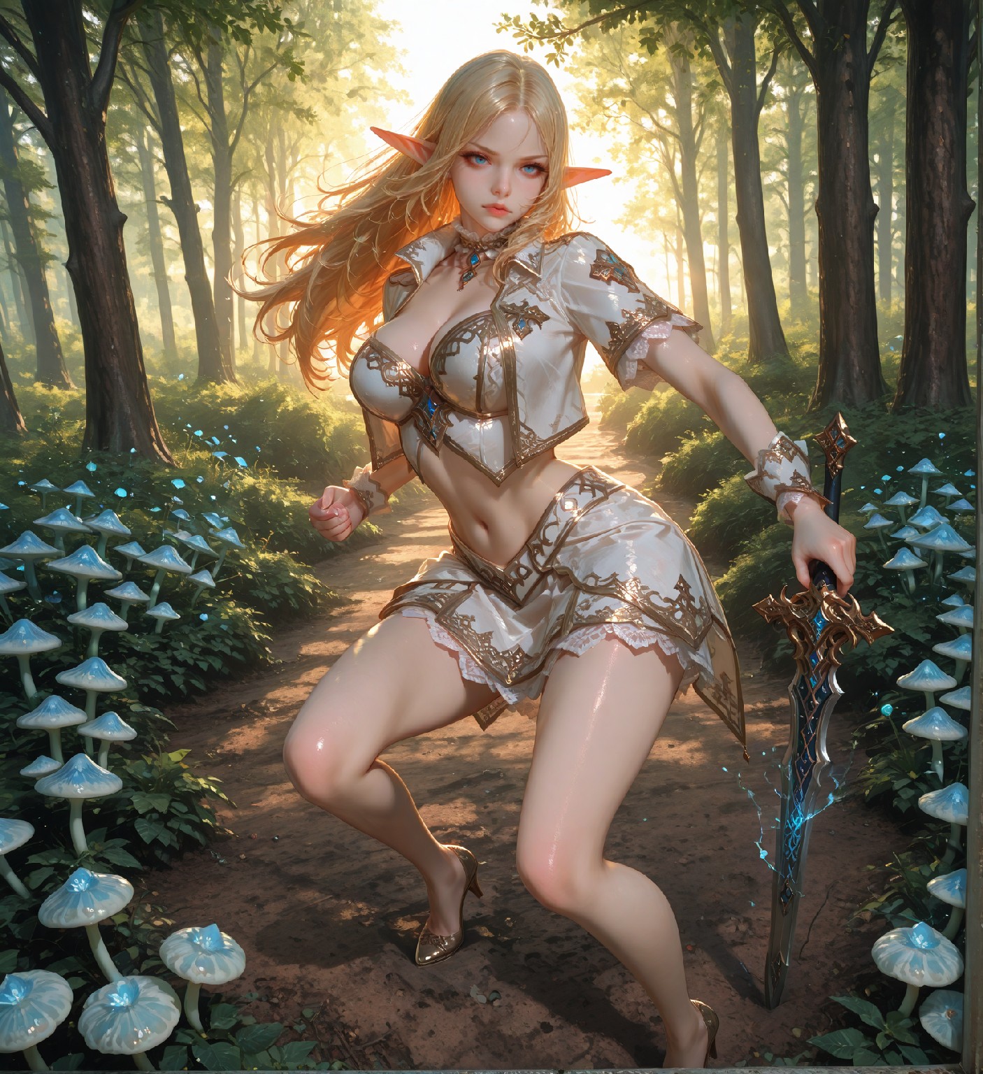 Mysterious Muse of the Light Elves