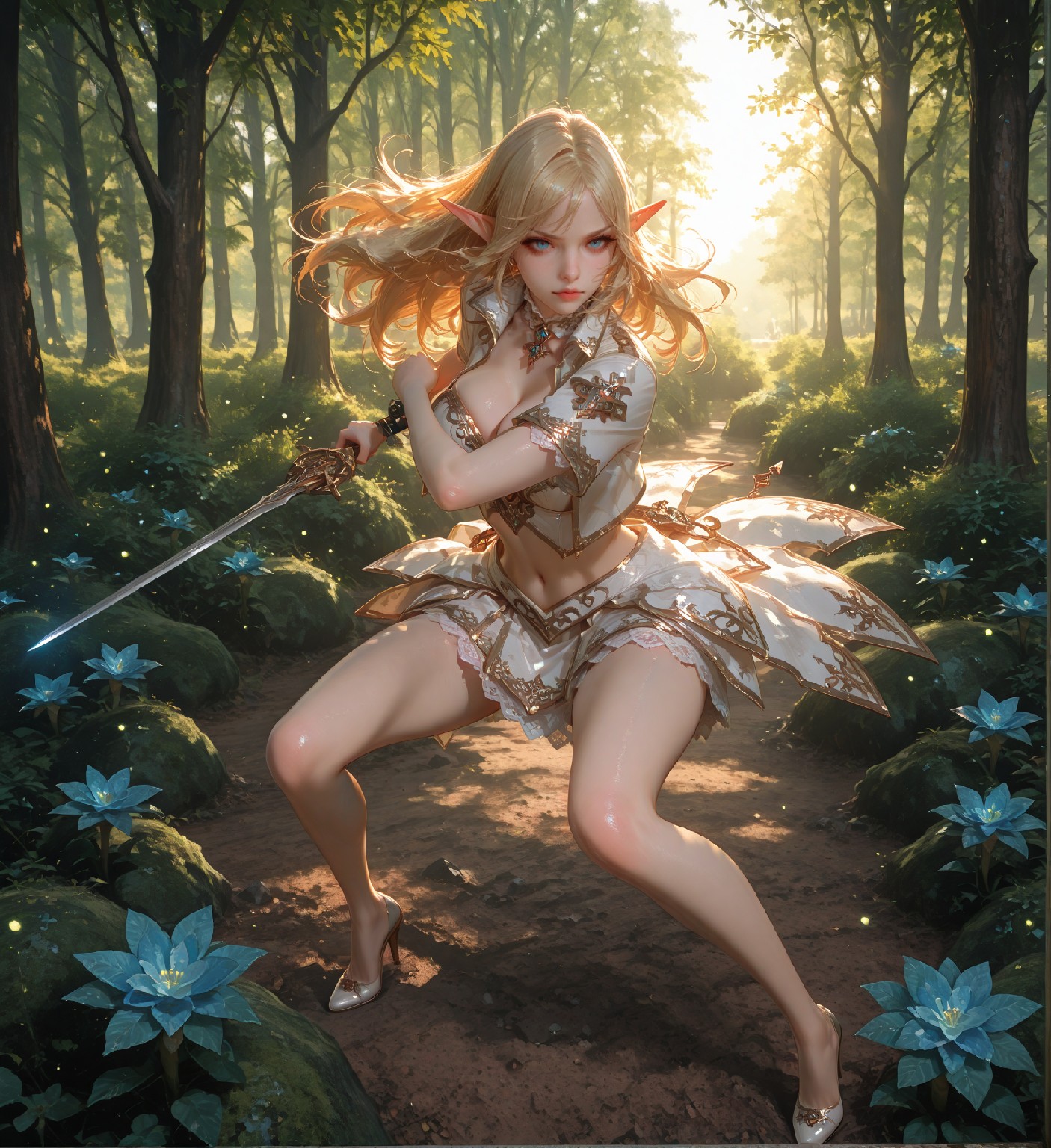 Mysterious Muse of the Light Elves