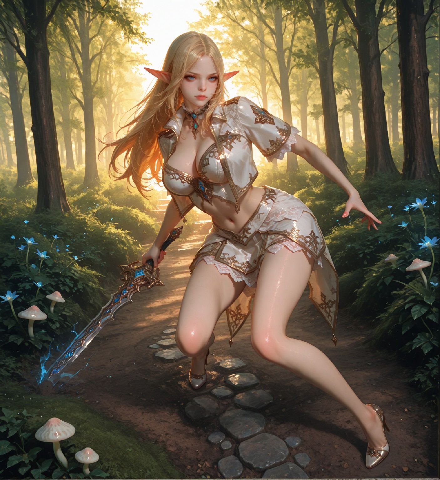 Mysterious Muse of the Light Elves
