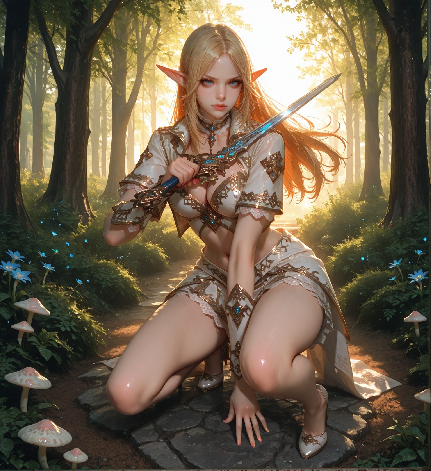Mysterious Muse of the Light Elves