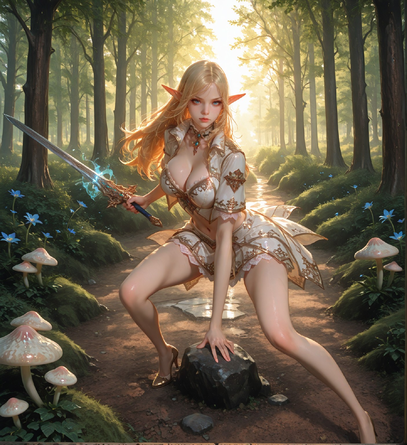 Mysterious Muse of the Light Elves