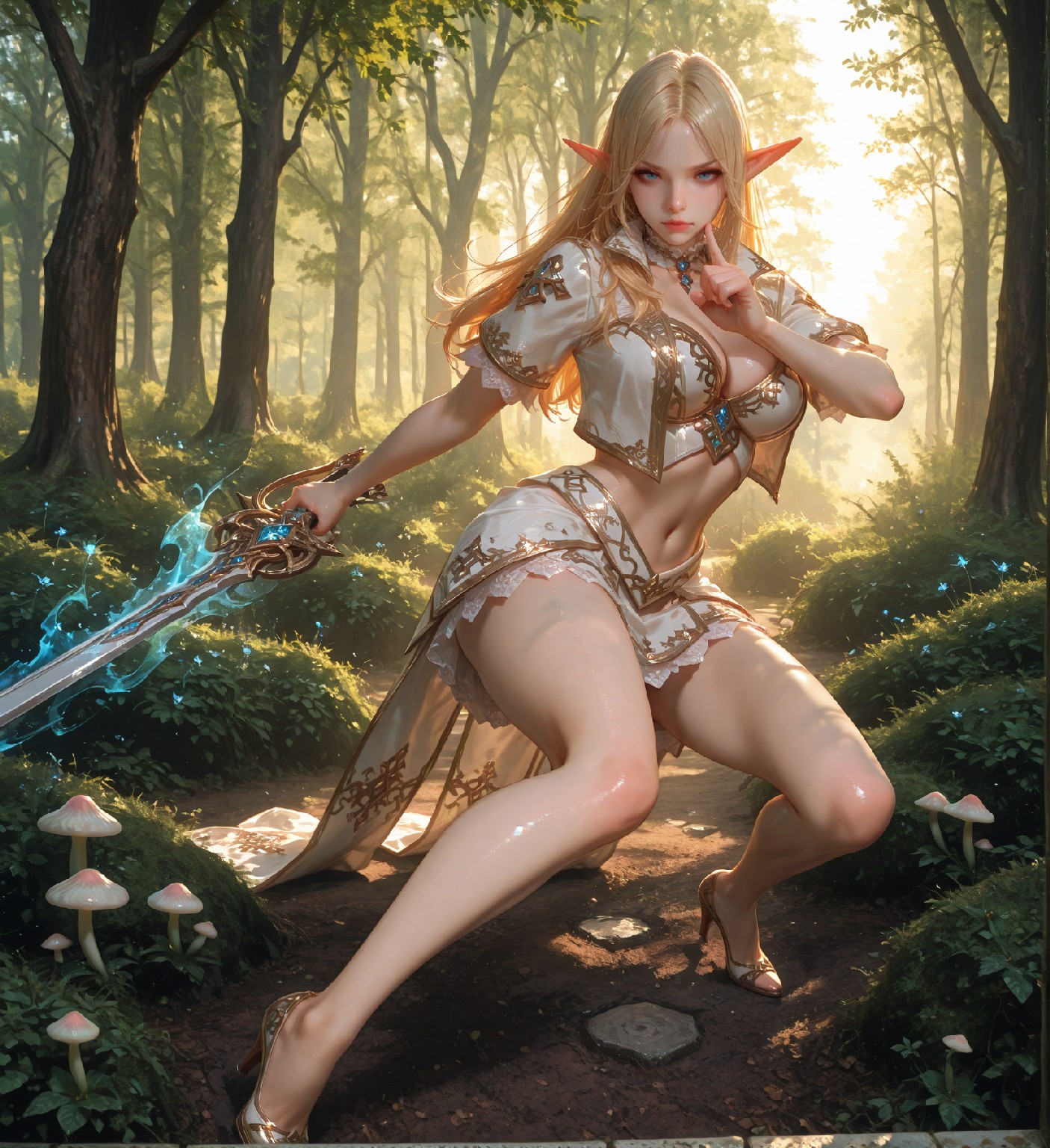 Mysterious Muse of the Light Elves