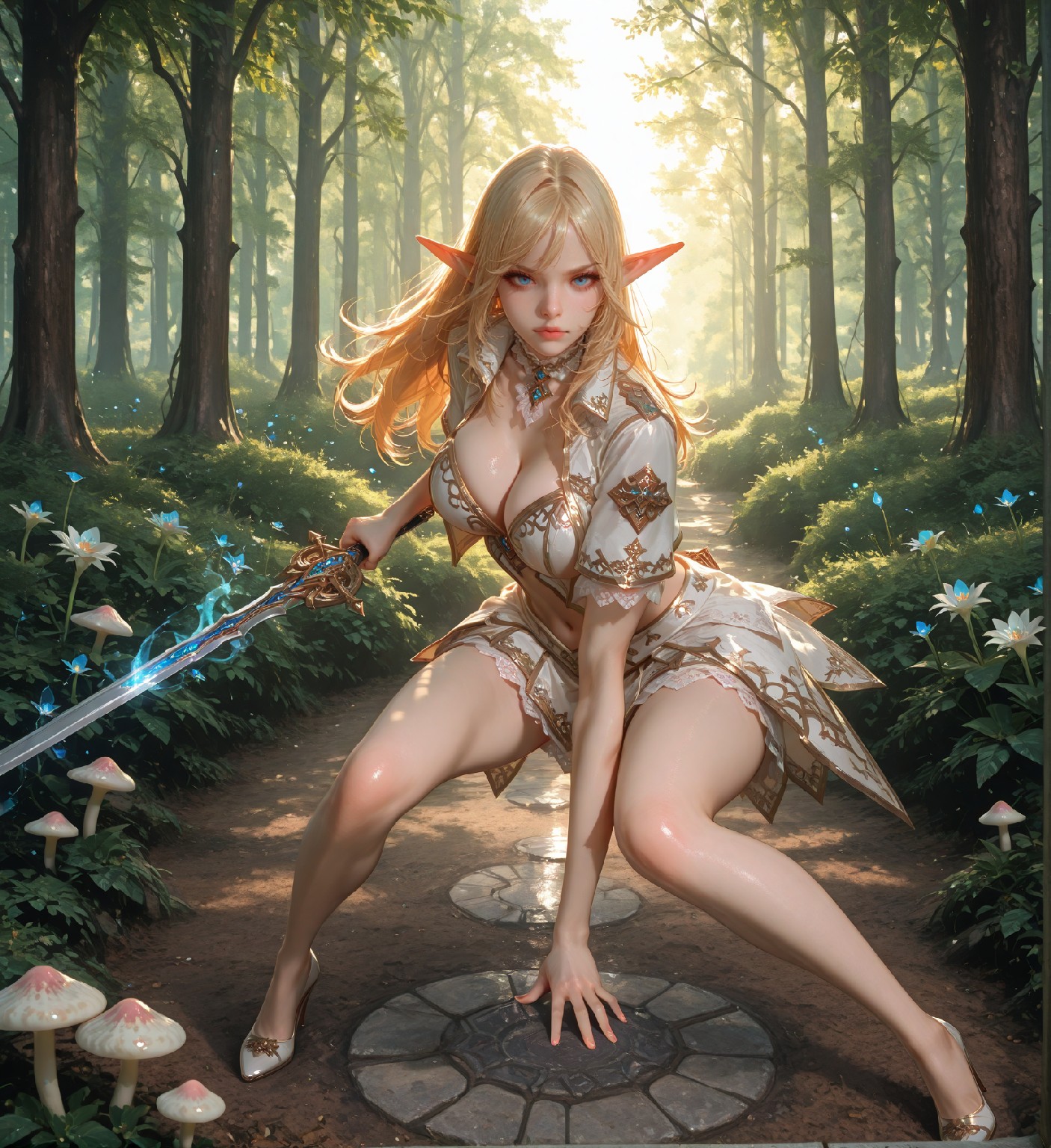 Mysterious Muse of the Light Elves