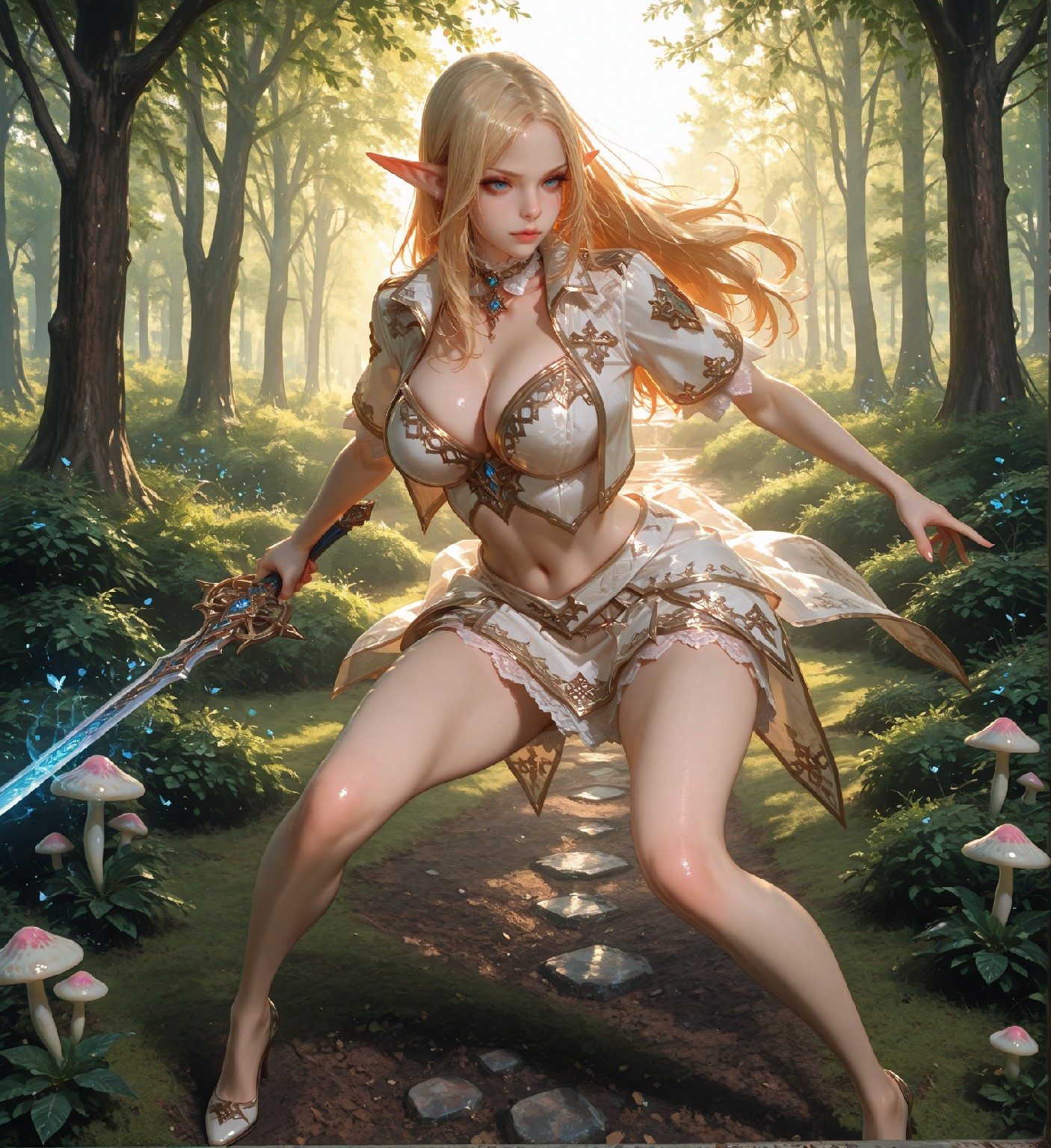 Mysterious Muse of the Light Elves