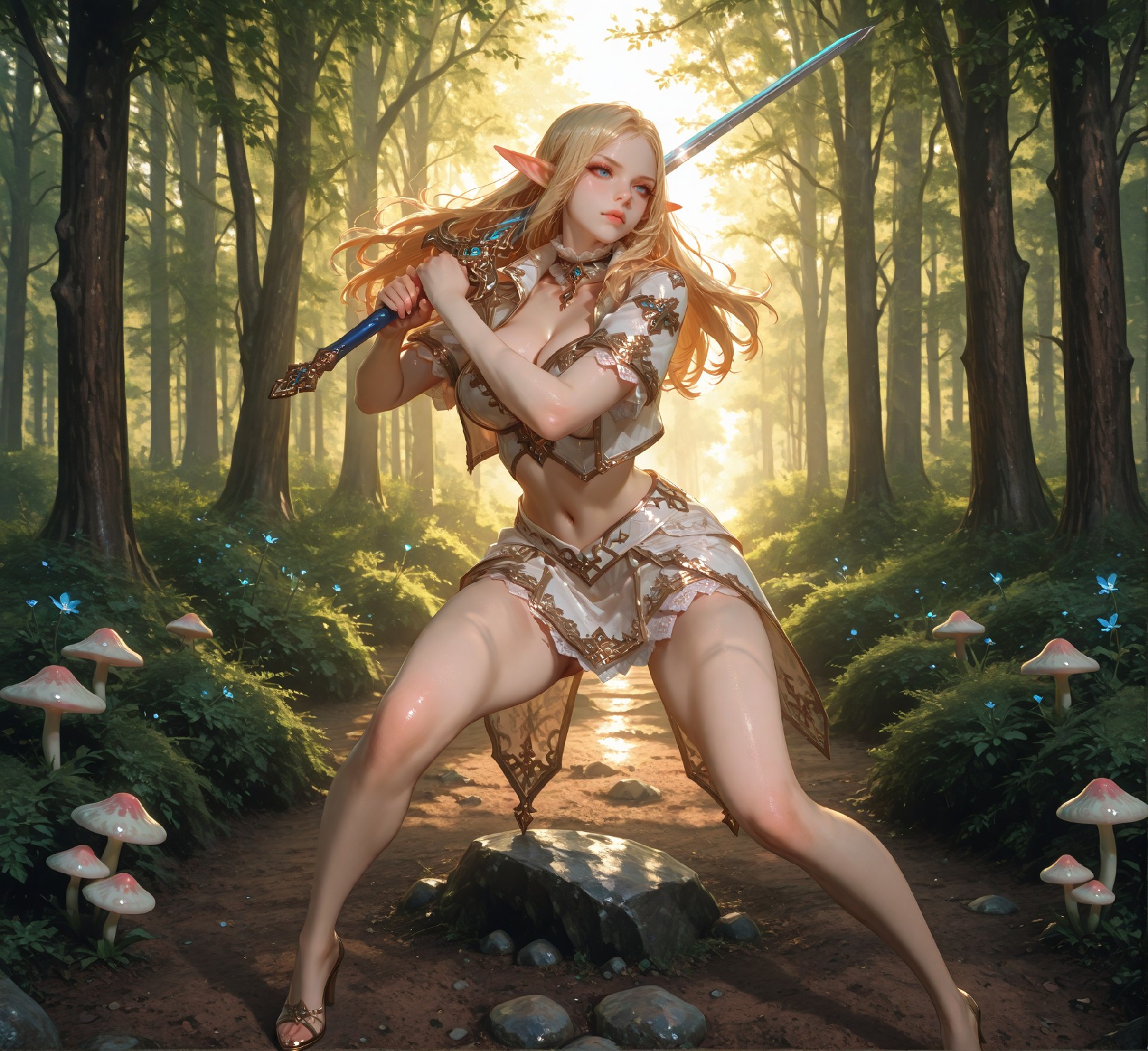 Mysterious Muse of the Light Elves