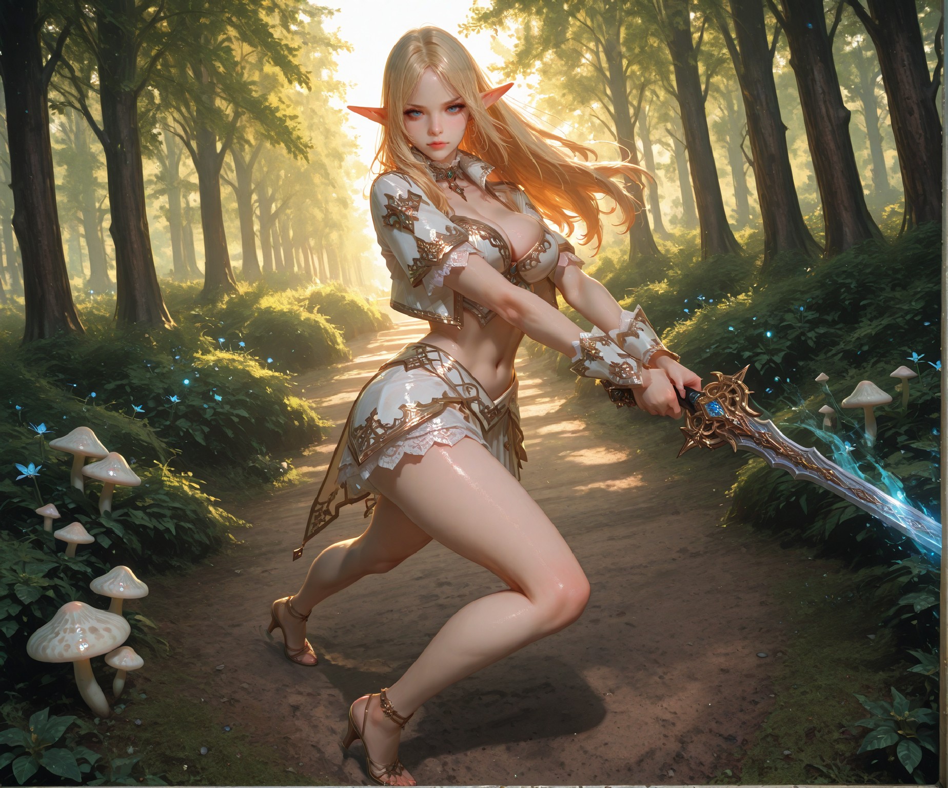 Mysterious Muse of the Light Elves