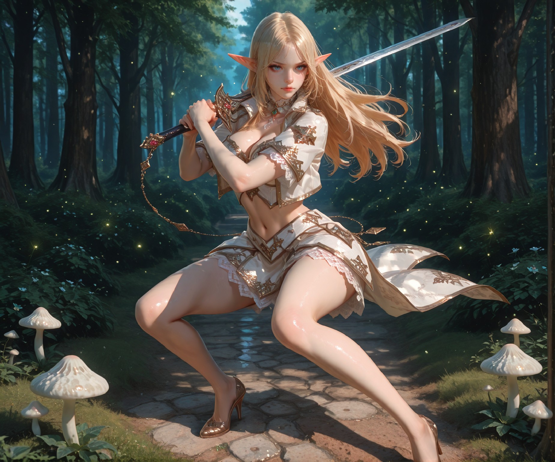 Mysterious Muse of the Light Elves