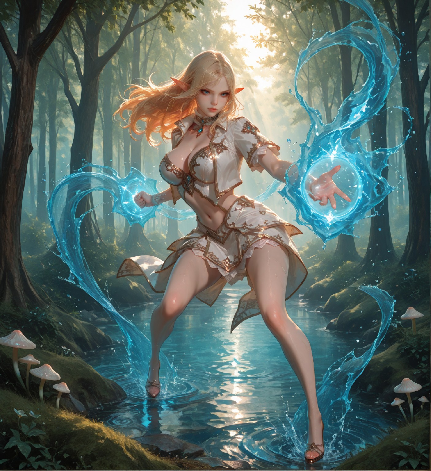 Mysterious Muse of the Light Elves