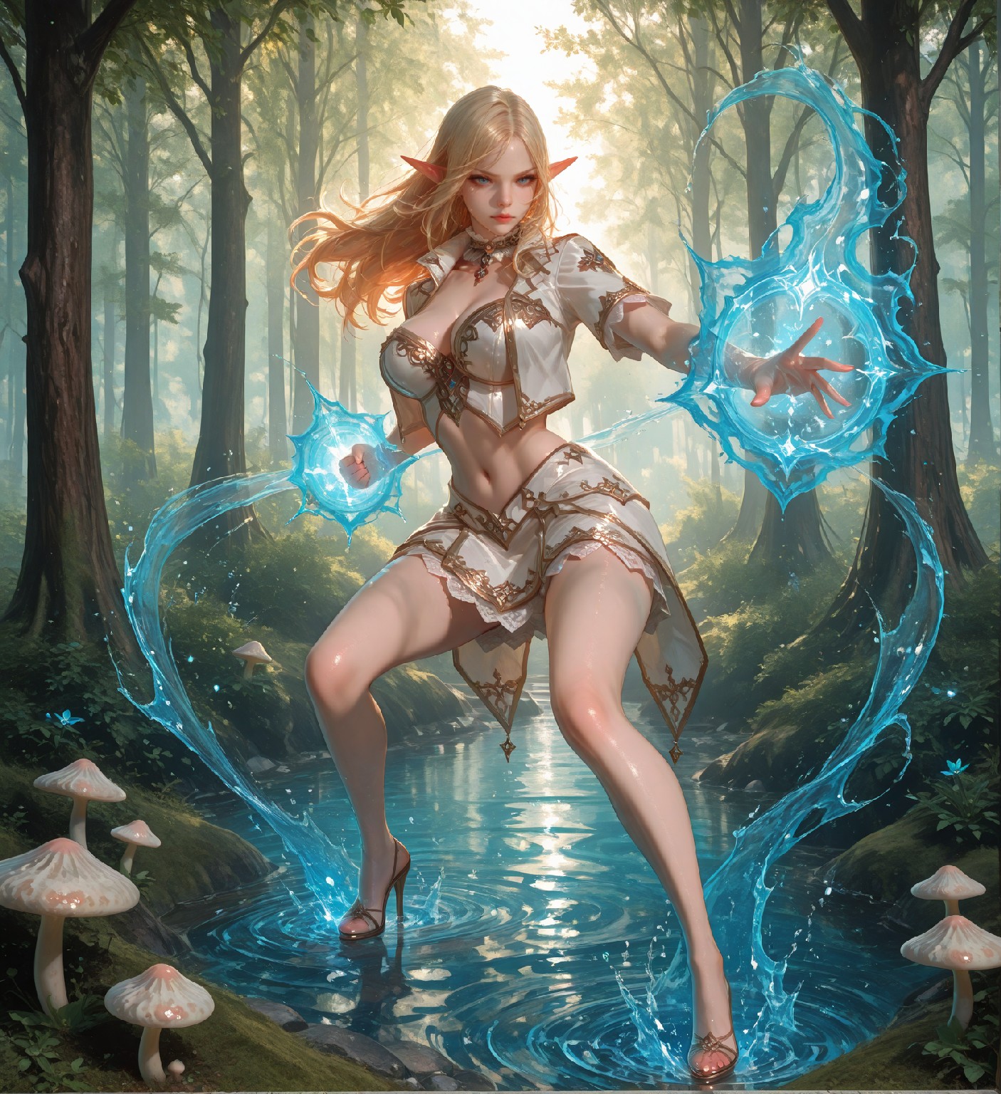 Mysterious Muse of the Light Elves