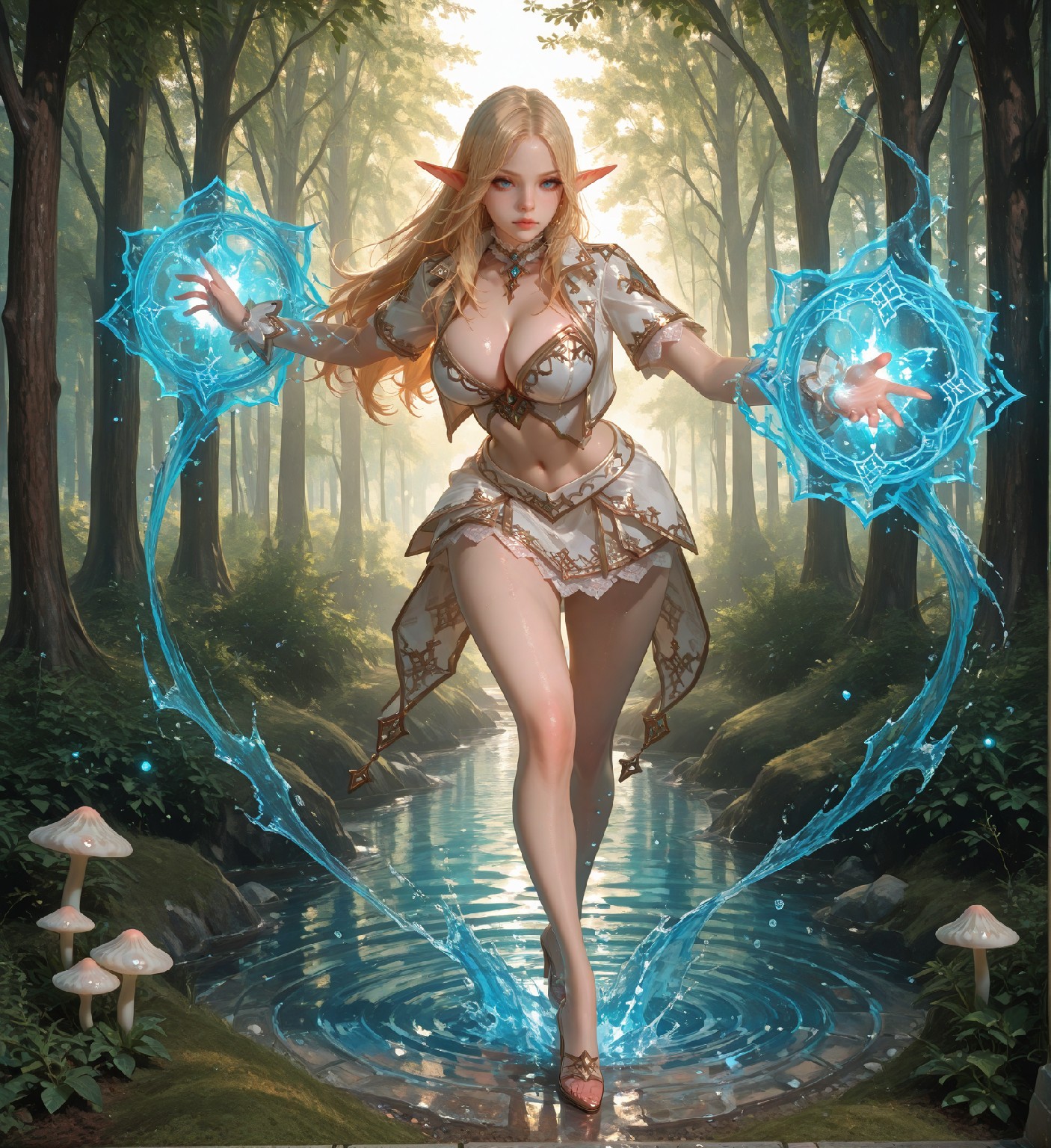 Mysterious Muse of the Light Elves