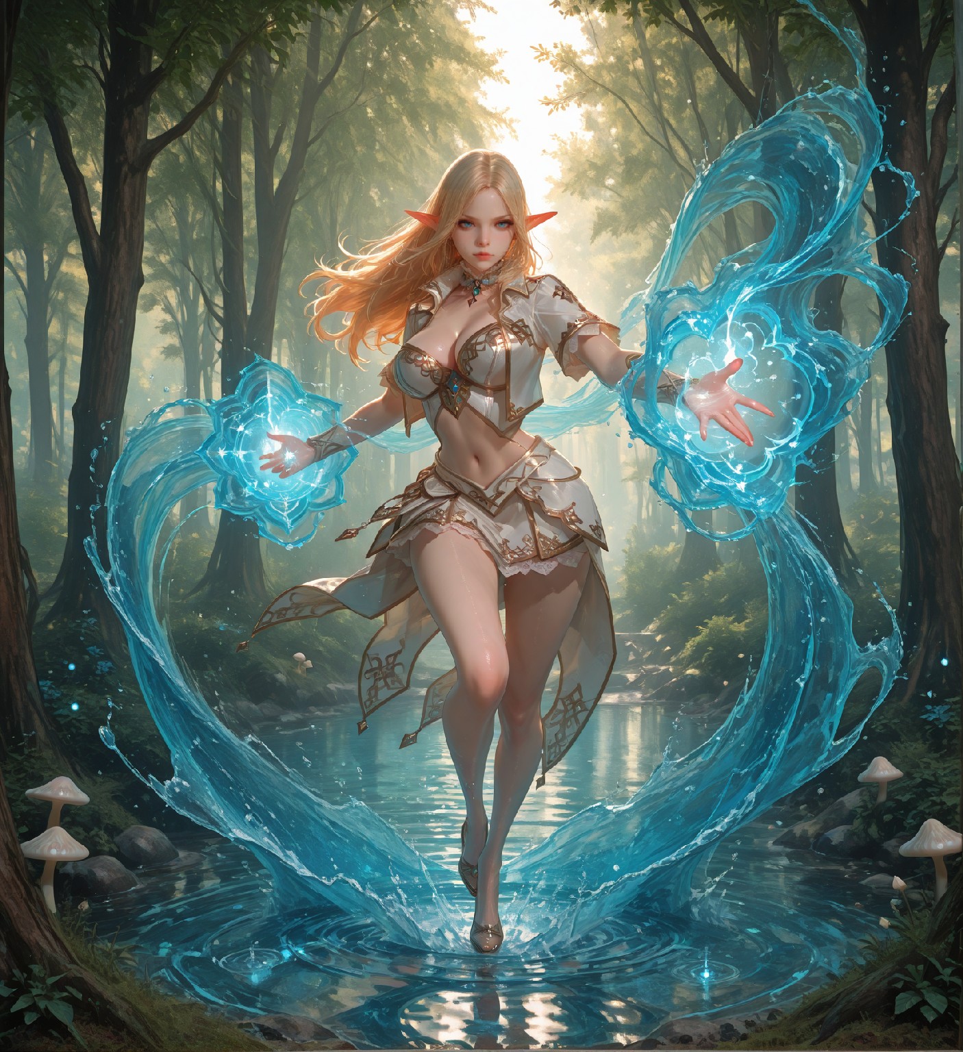 Mysterious Muse of the Light Elves