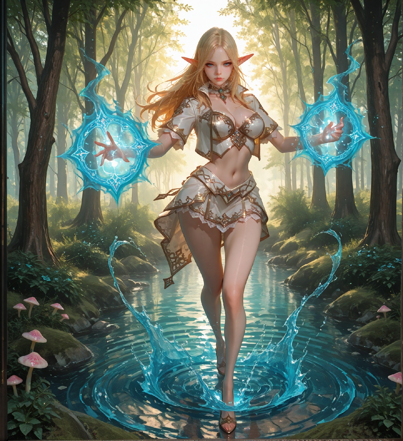 Mysterious Muse of the Light Elves