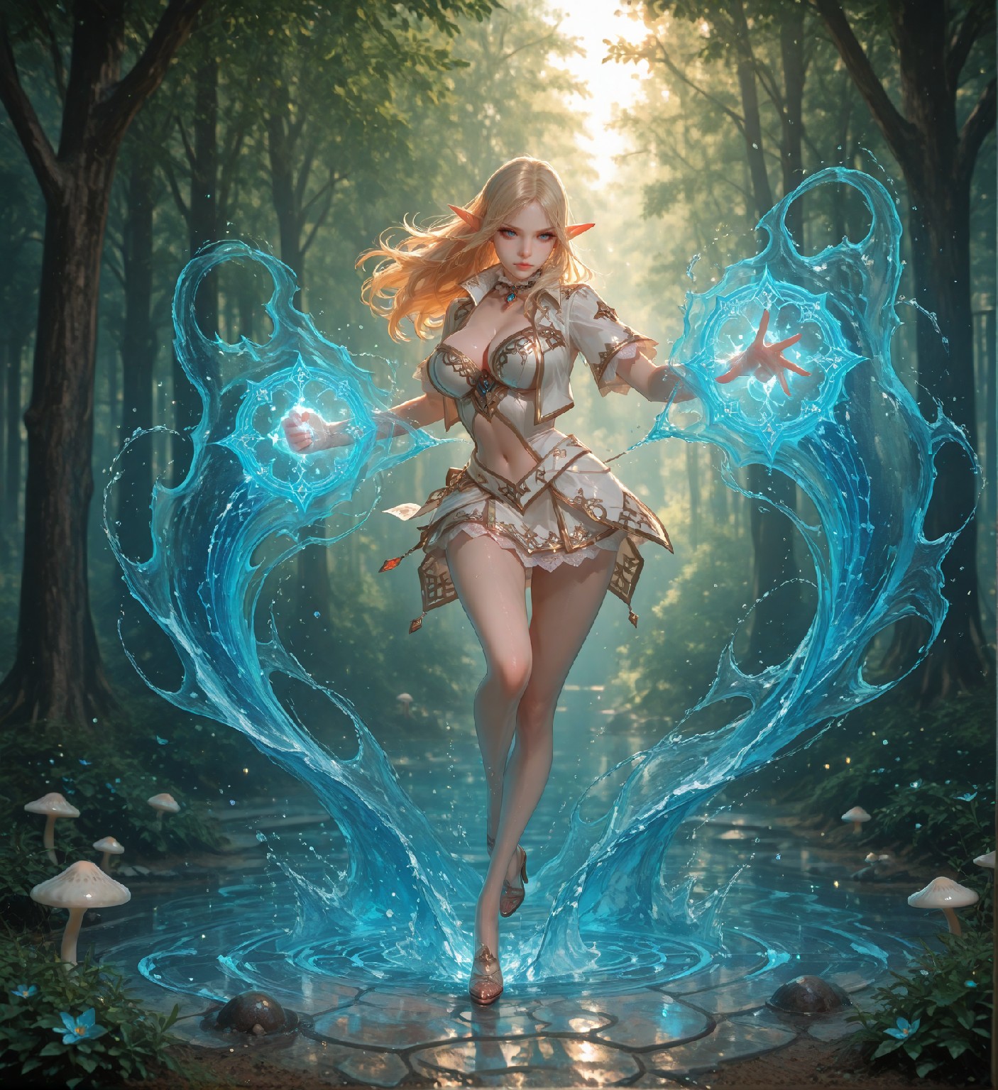 Mysterious Muse of the Light Elves
