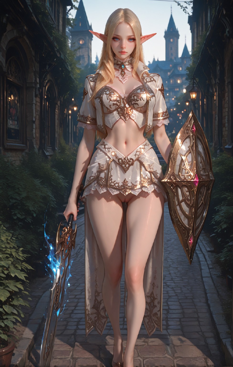 Mysterious Muse of the Light Elves