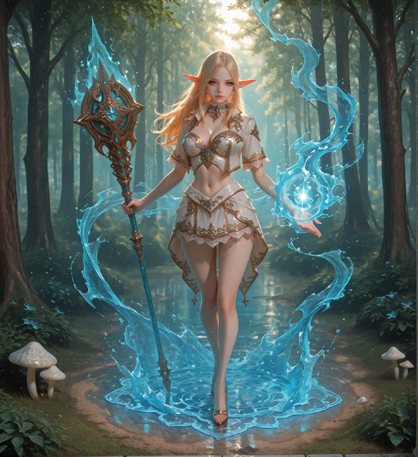 Mysterious Muse of the Light Elves