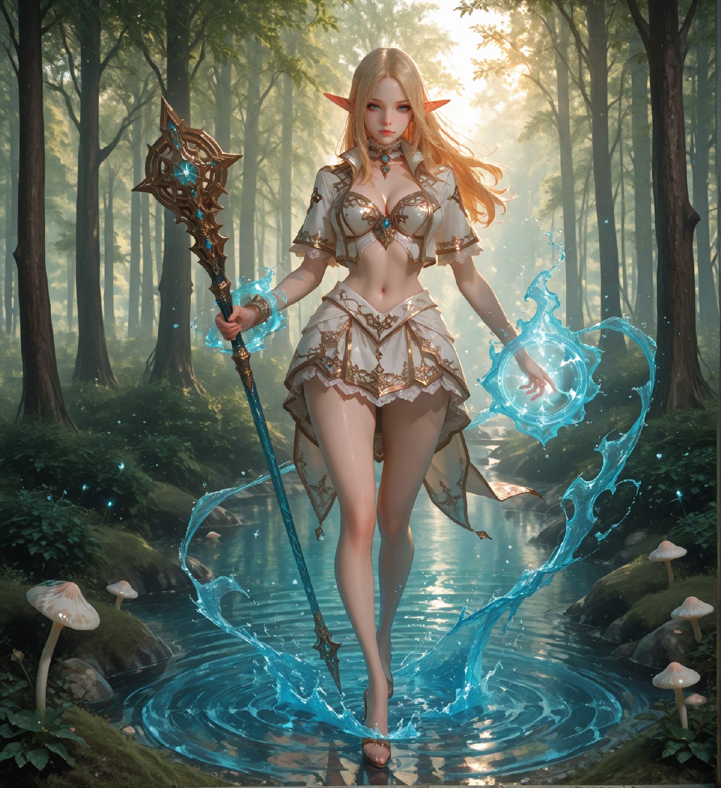 Mysterious Muse of the Light Elves