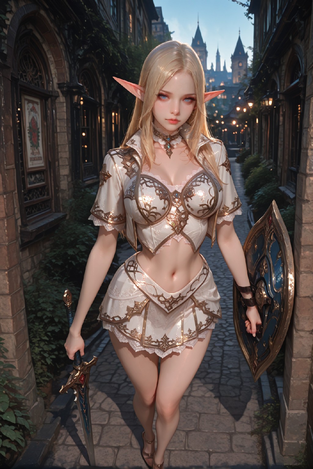 Mysterious Muse of the Light Elves