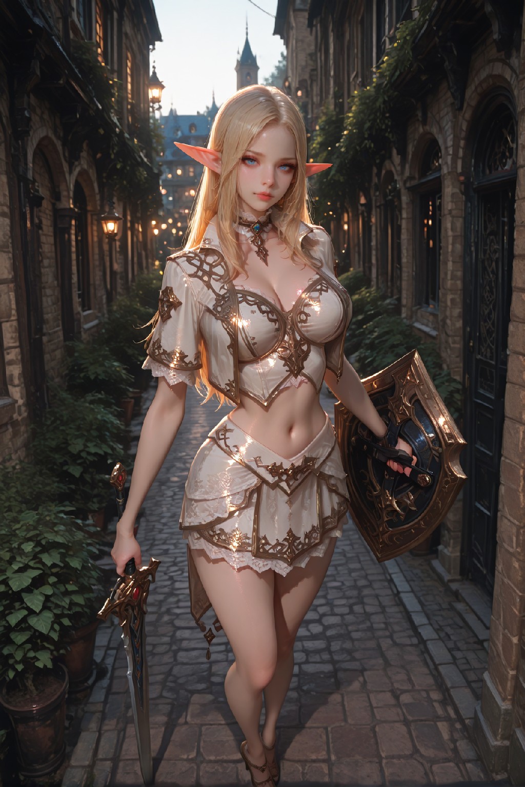 Mysterious Muse of the Light Elves