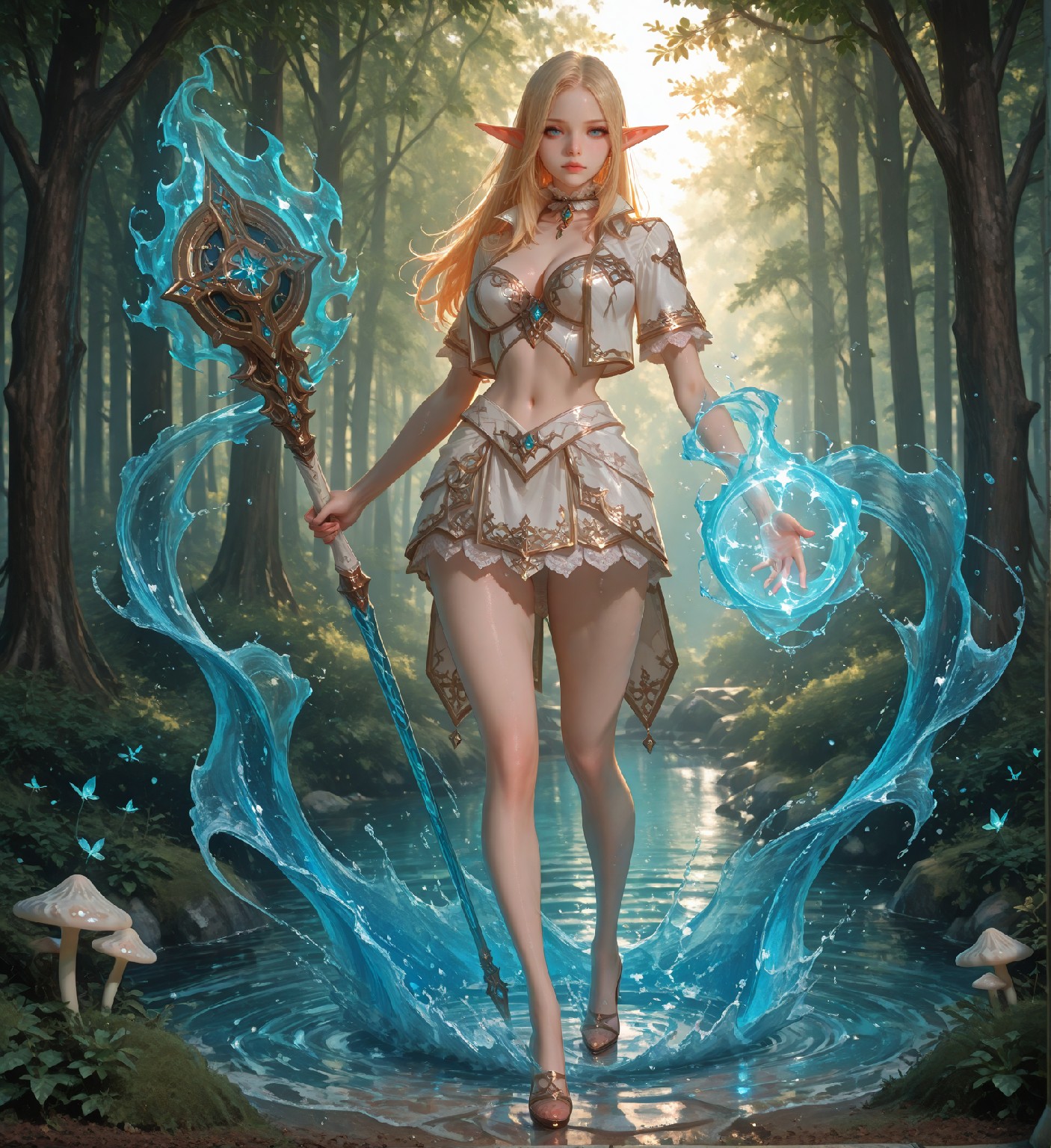 Mysterious Muse of the Light Elves