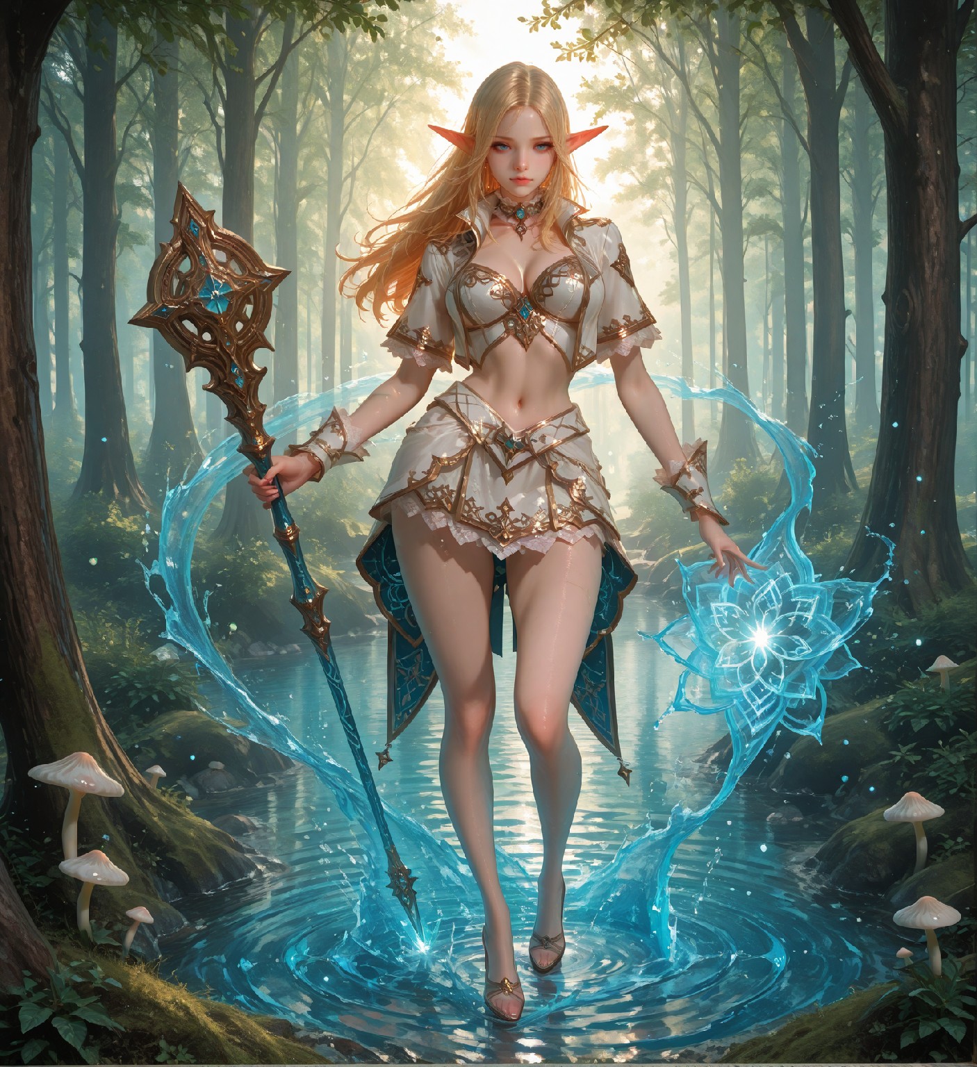 Mysterious Muse of the Light Elves