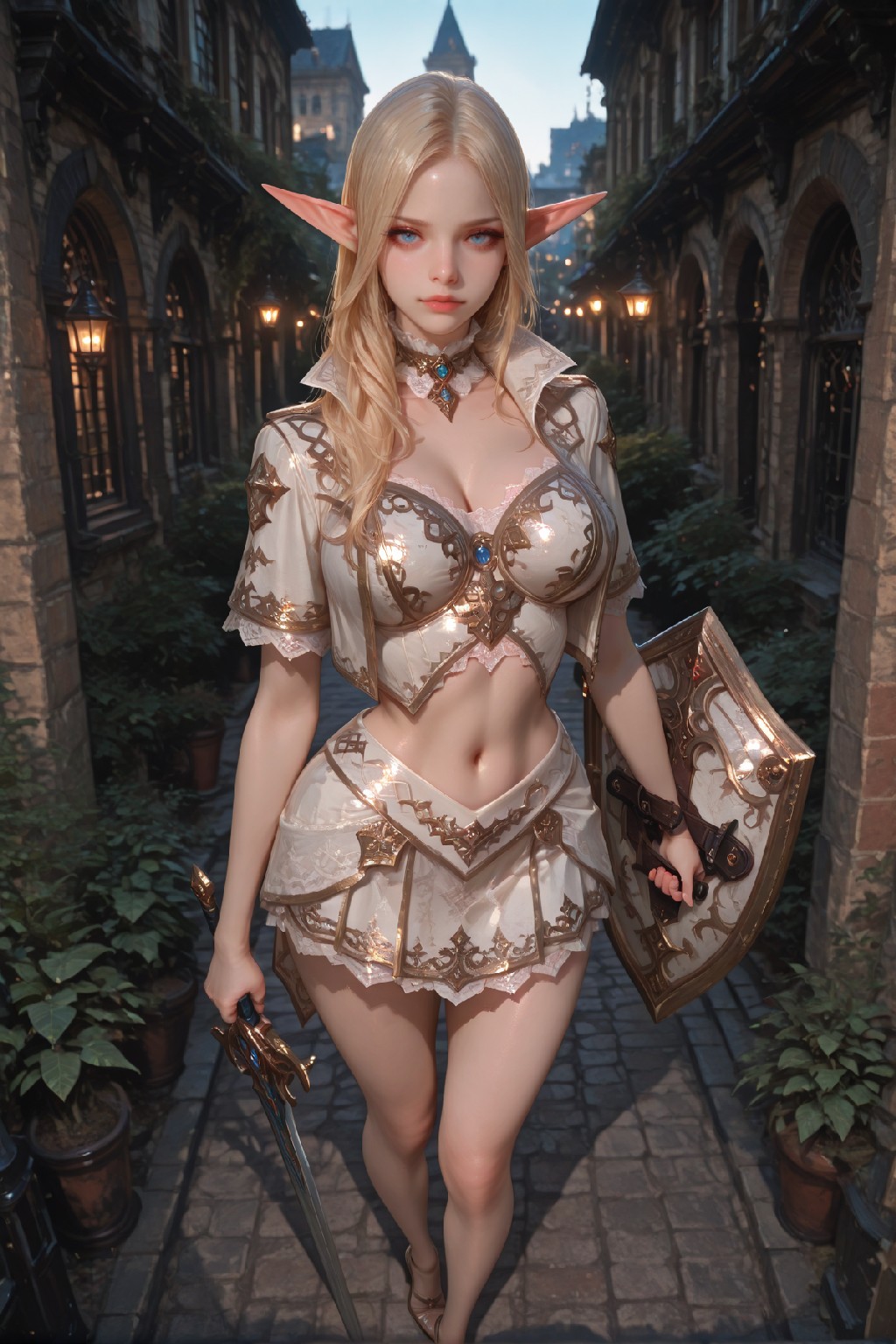 Mysterious Muse of the Light Elves