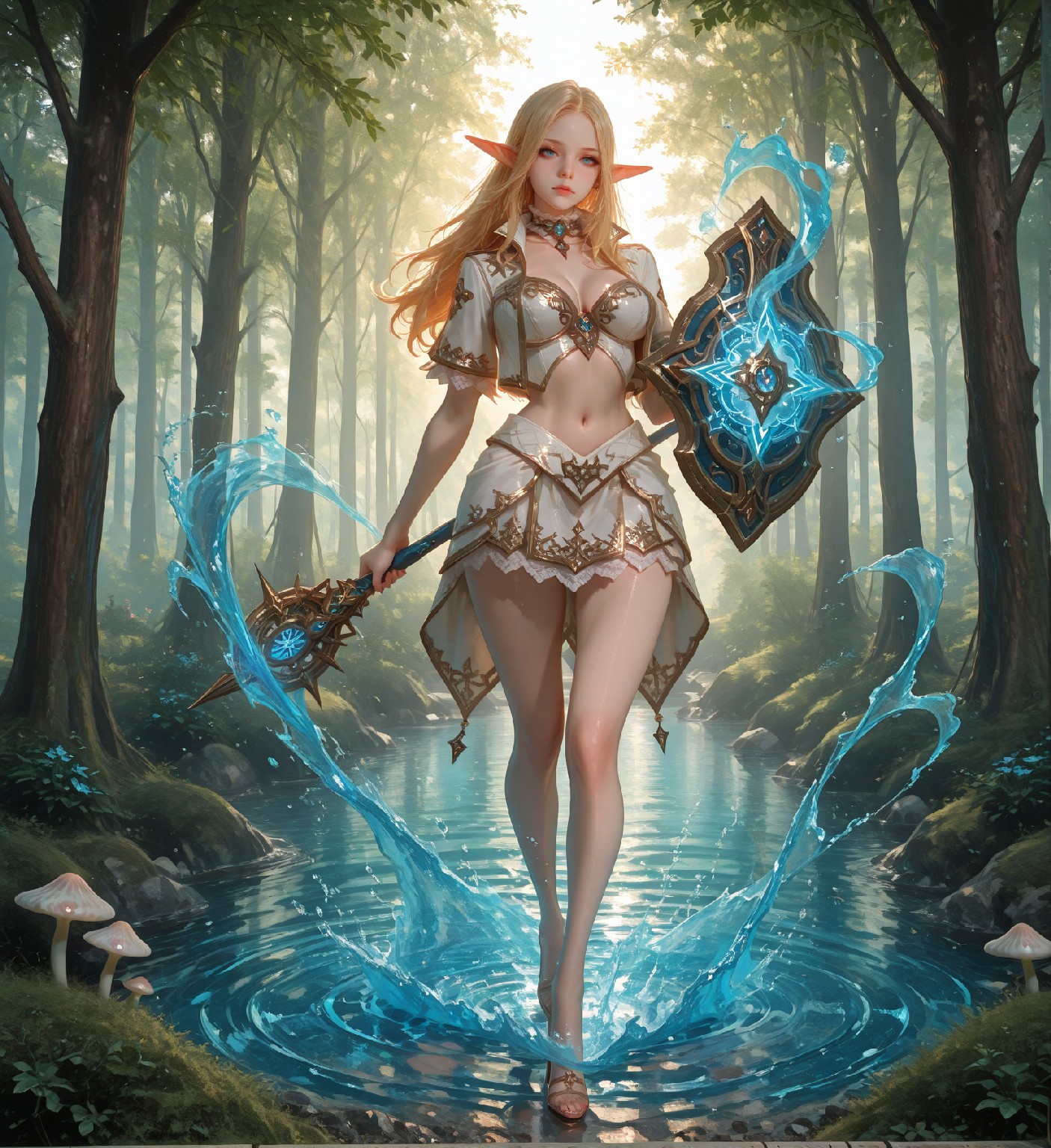 Mysterious Muse of the Light Elves