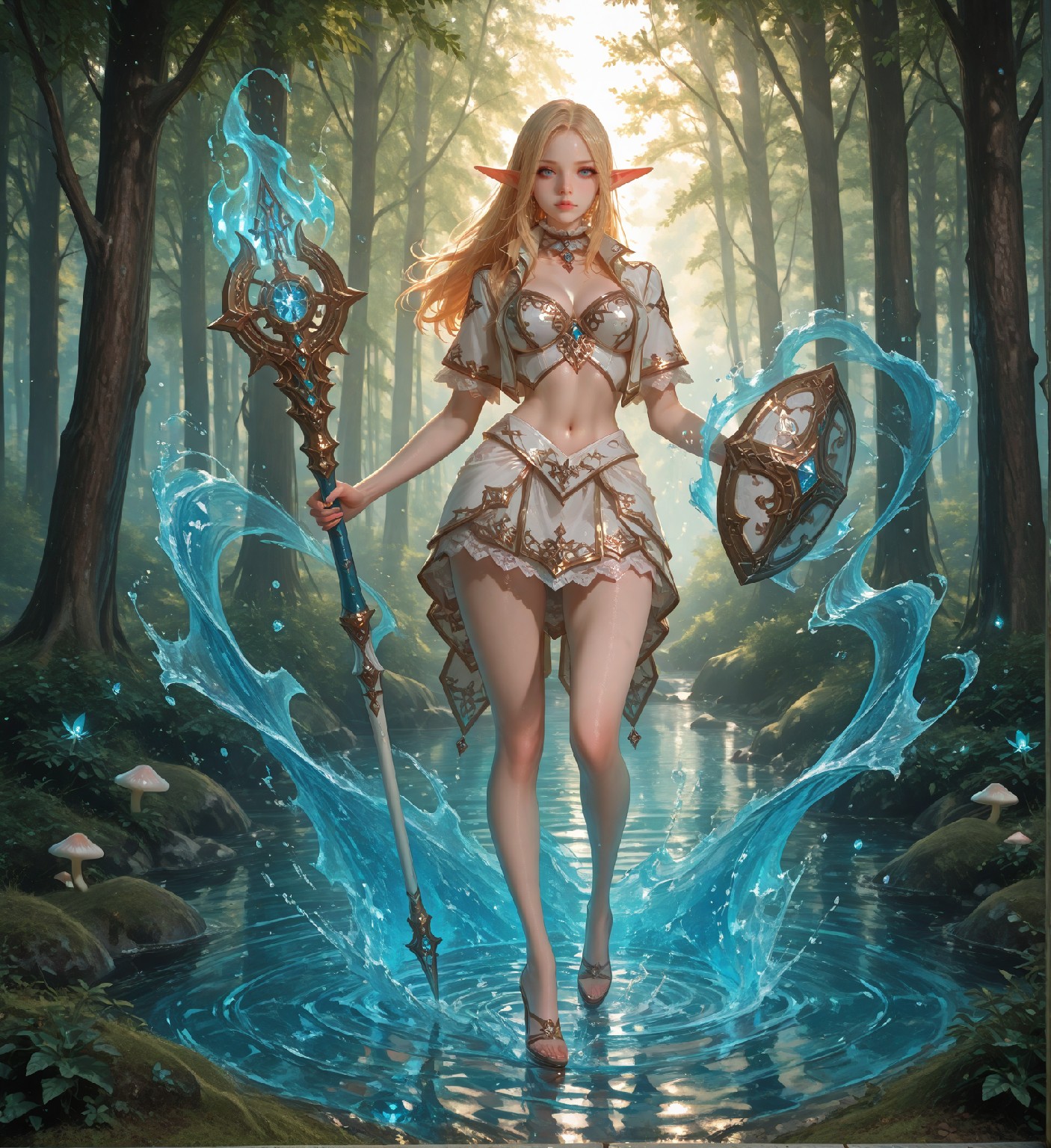 Mysterious Muse of the Light Elves
