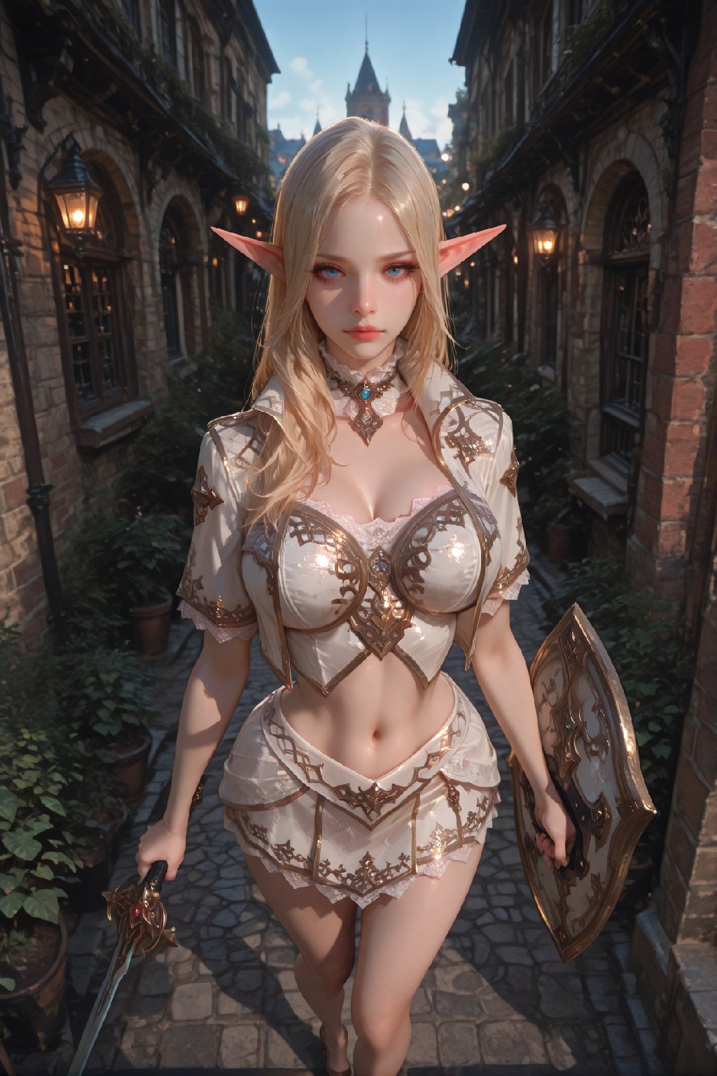 Mysterious Muse of the Light Elves