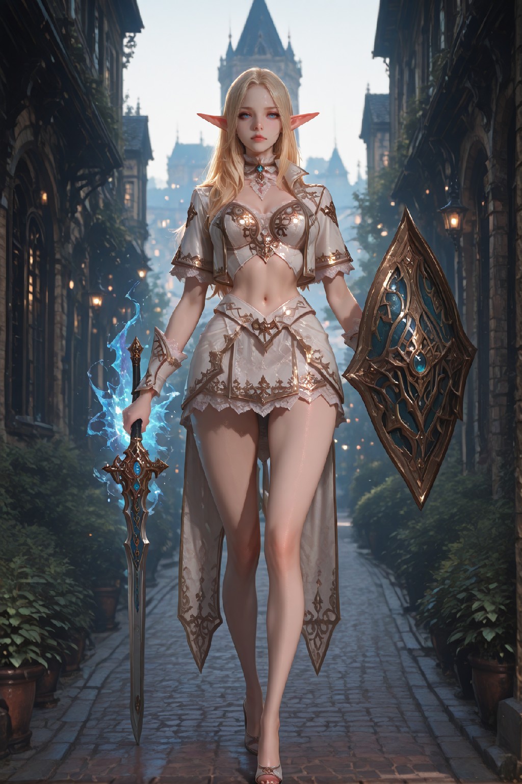 Mysterious Muse of the Light Elves
