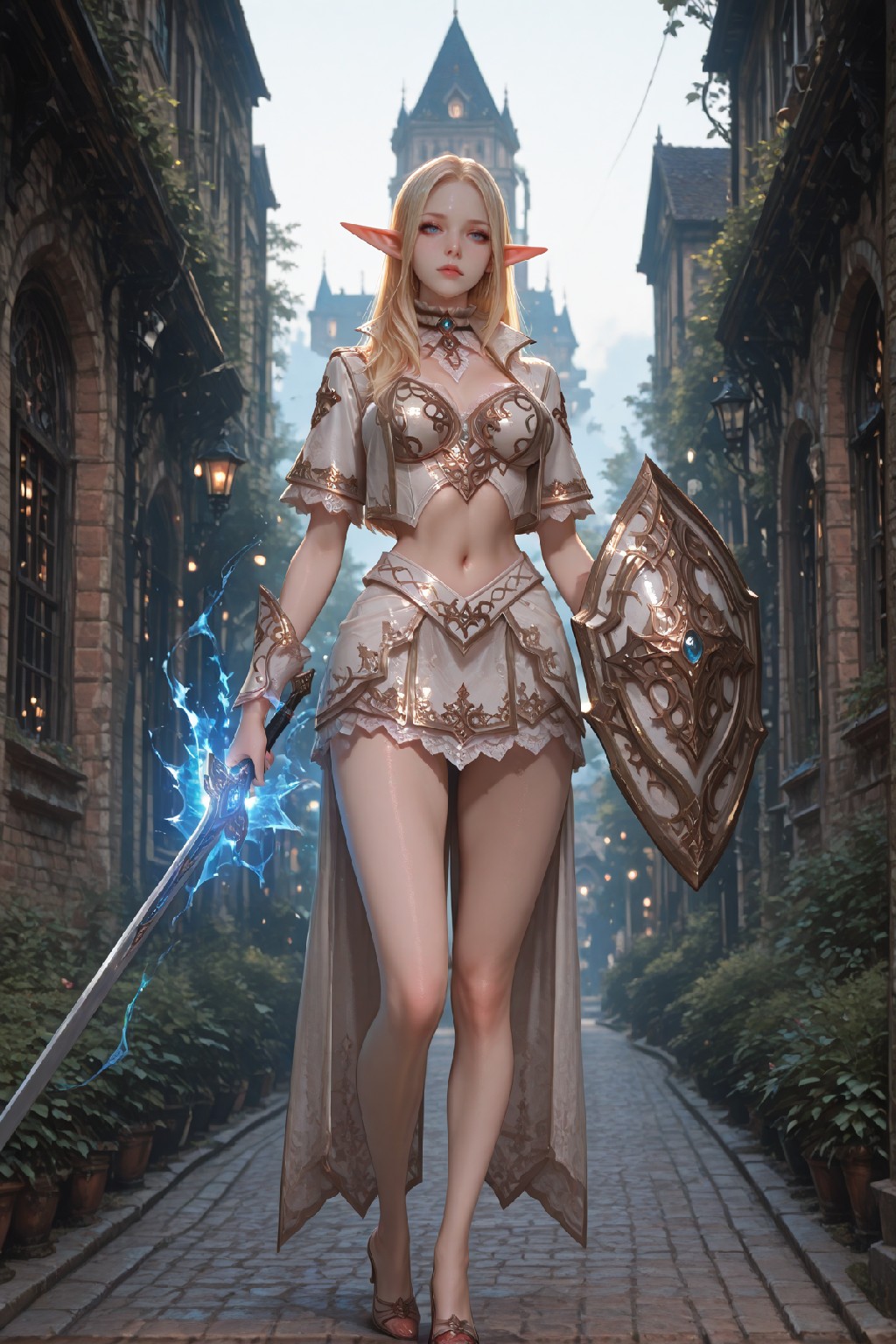 Mysterious Muse of the Light Elves