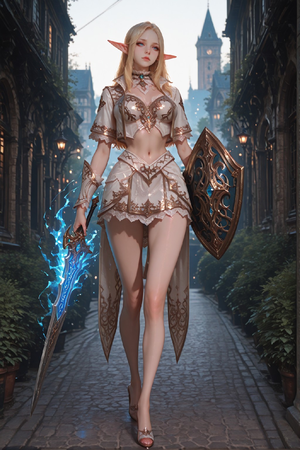 Mysterious Muse of the Light Elves