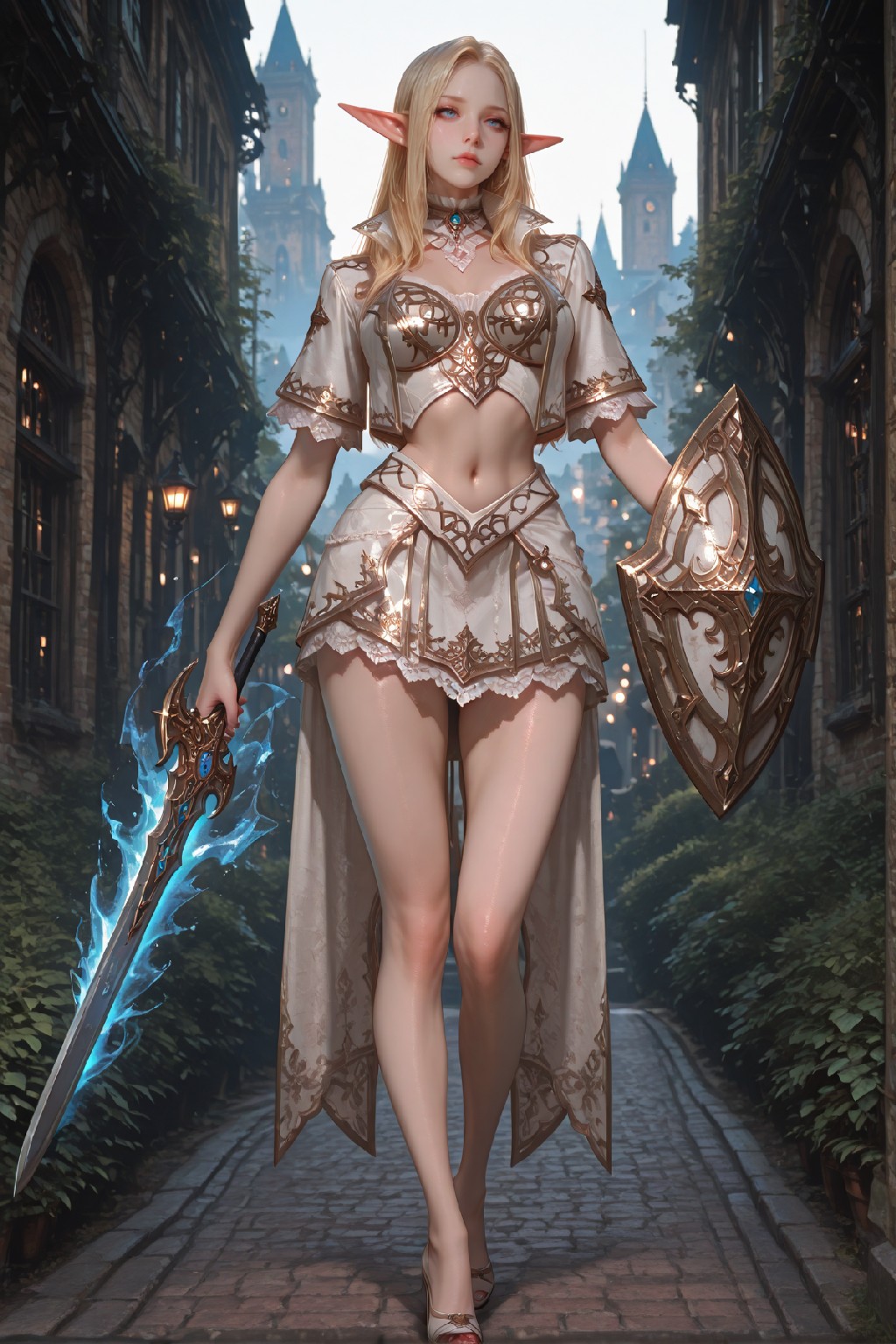 Mysterious Muse of the Light Elves