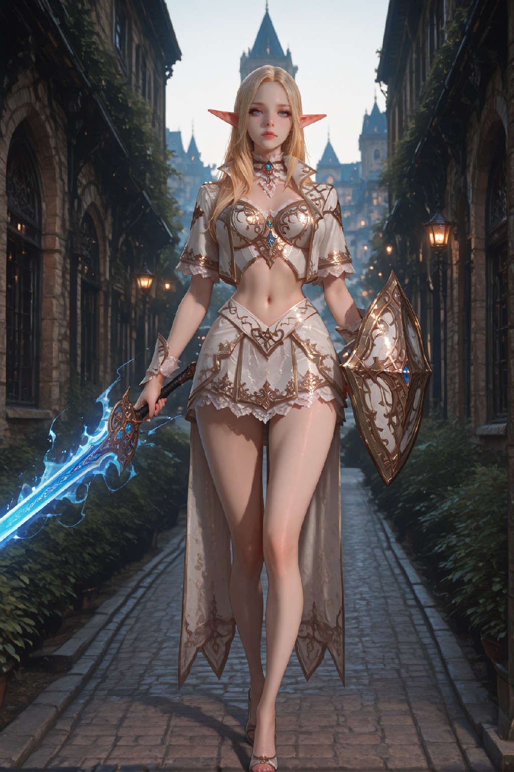 Mysterious Muse of the Light Elves