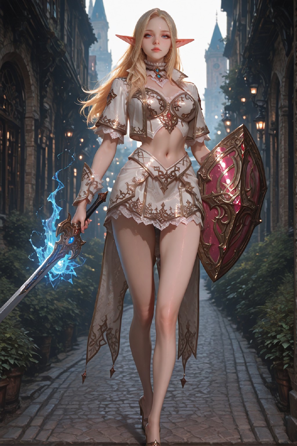 Mysterious Muse of the Light Elves