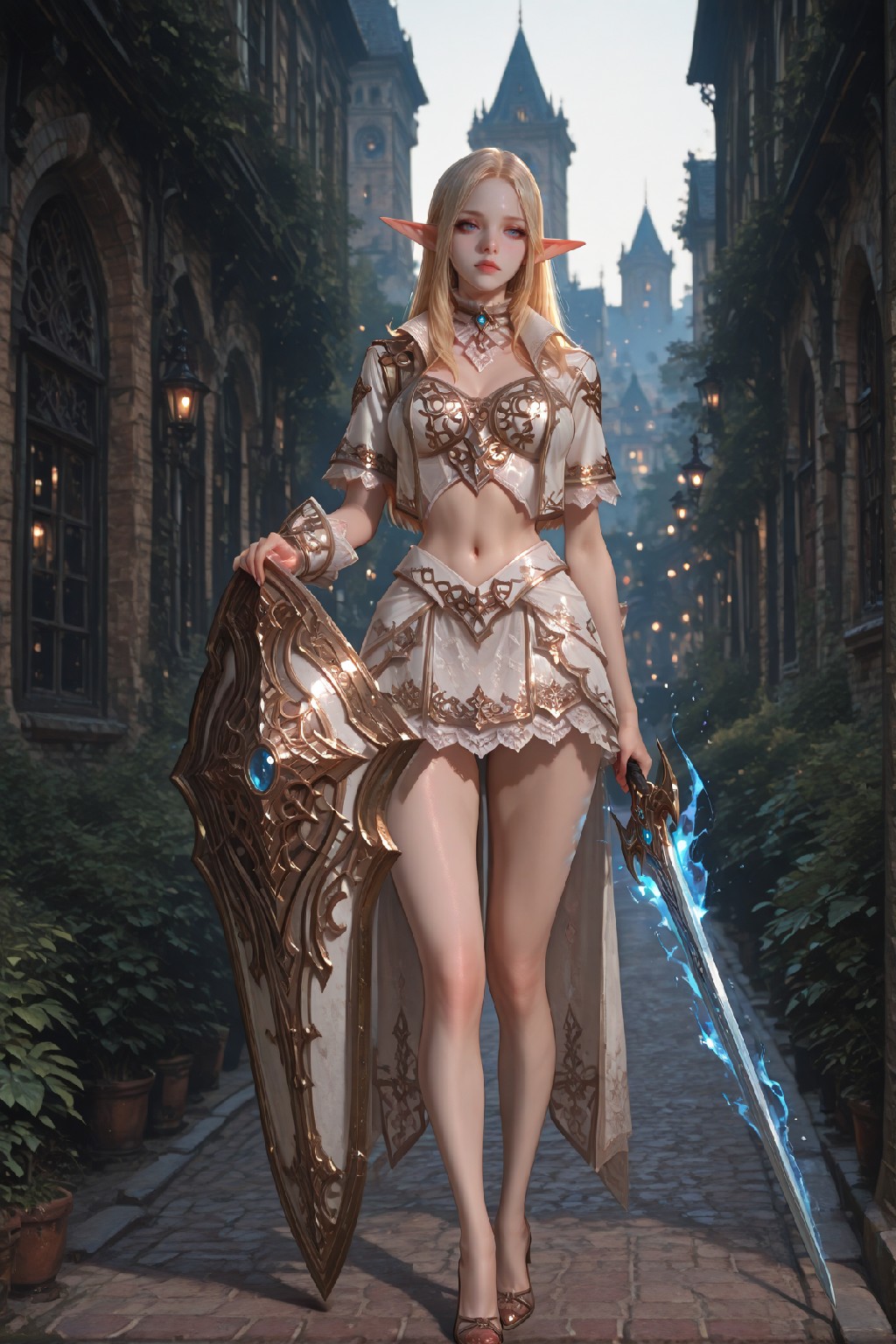 Mysterious Muse of the Light Elves
