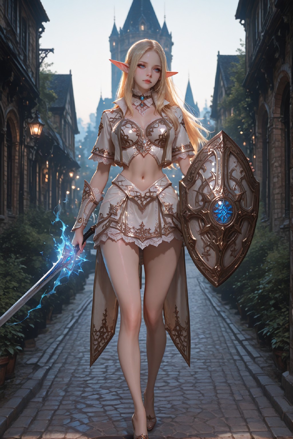 Mysterious Muse of the Light Elves