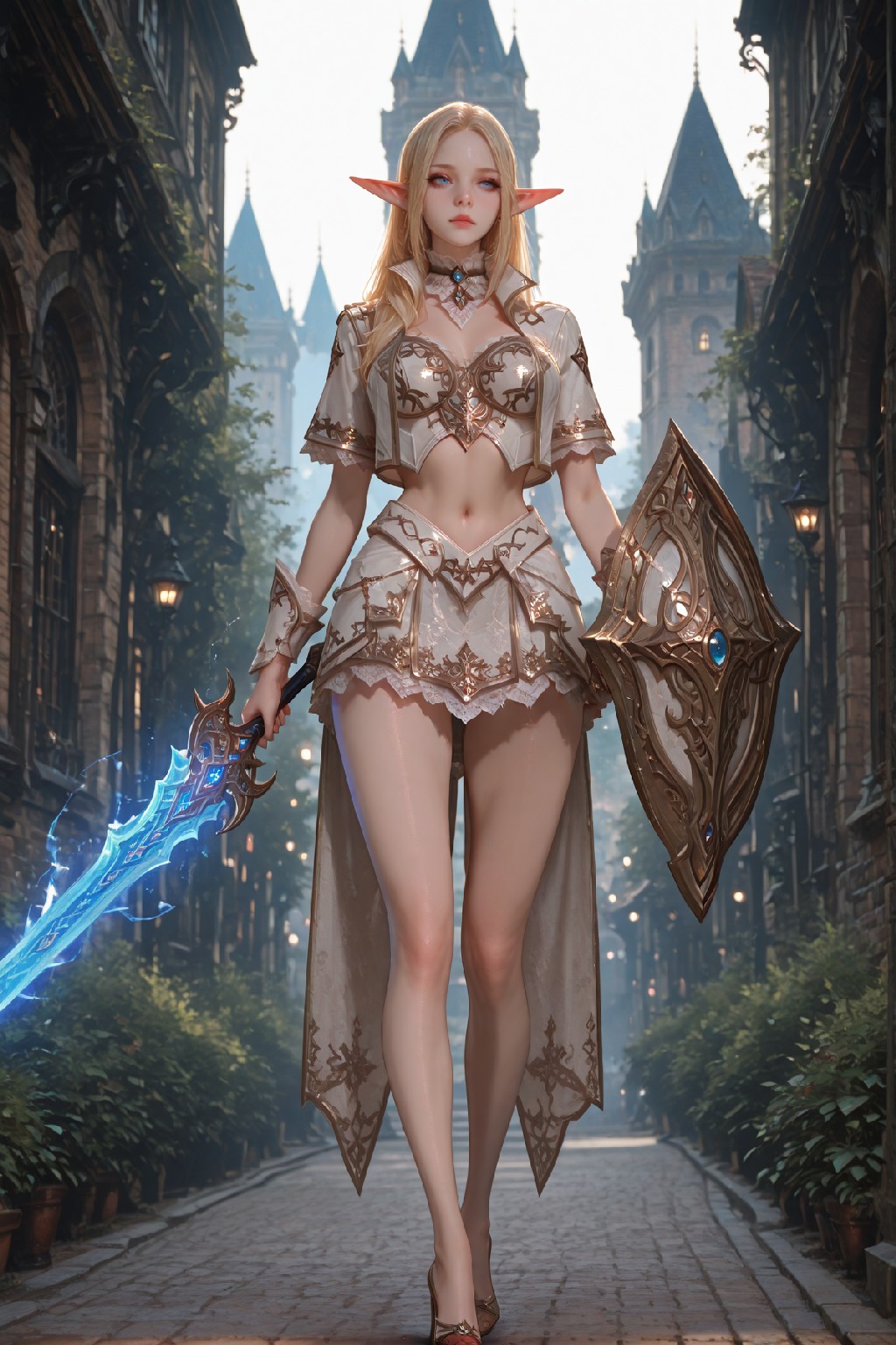 Mysterious Muse of the Light Elves