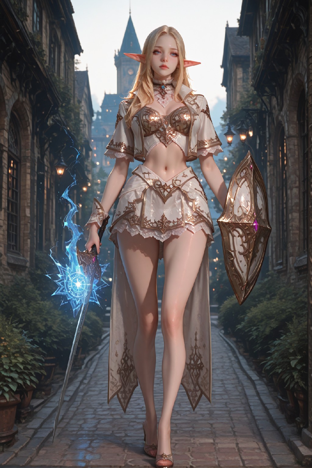Mysterious Muse of the Light Elves