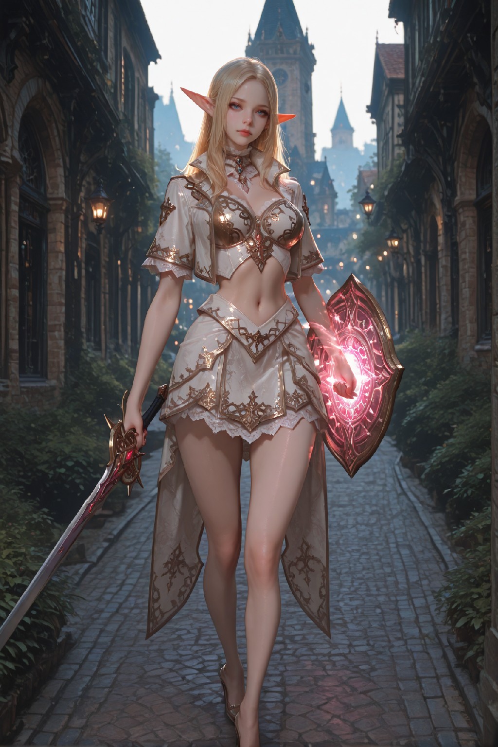 Mysterious Muse of the Light Elves