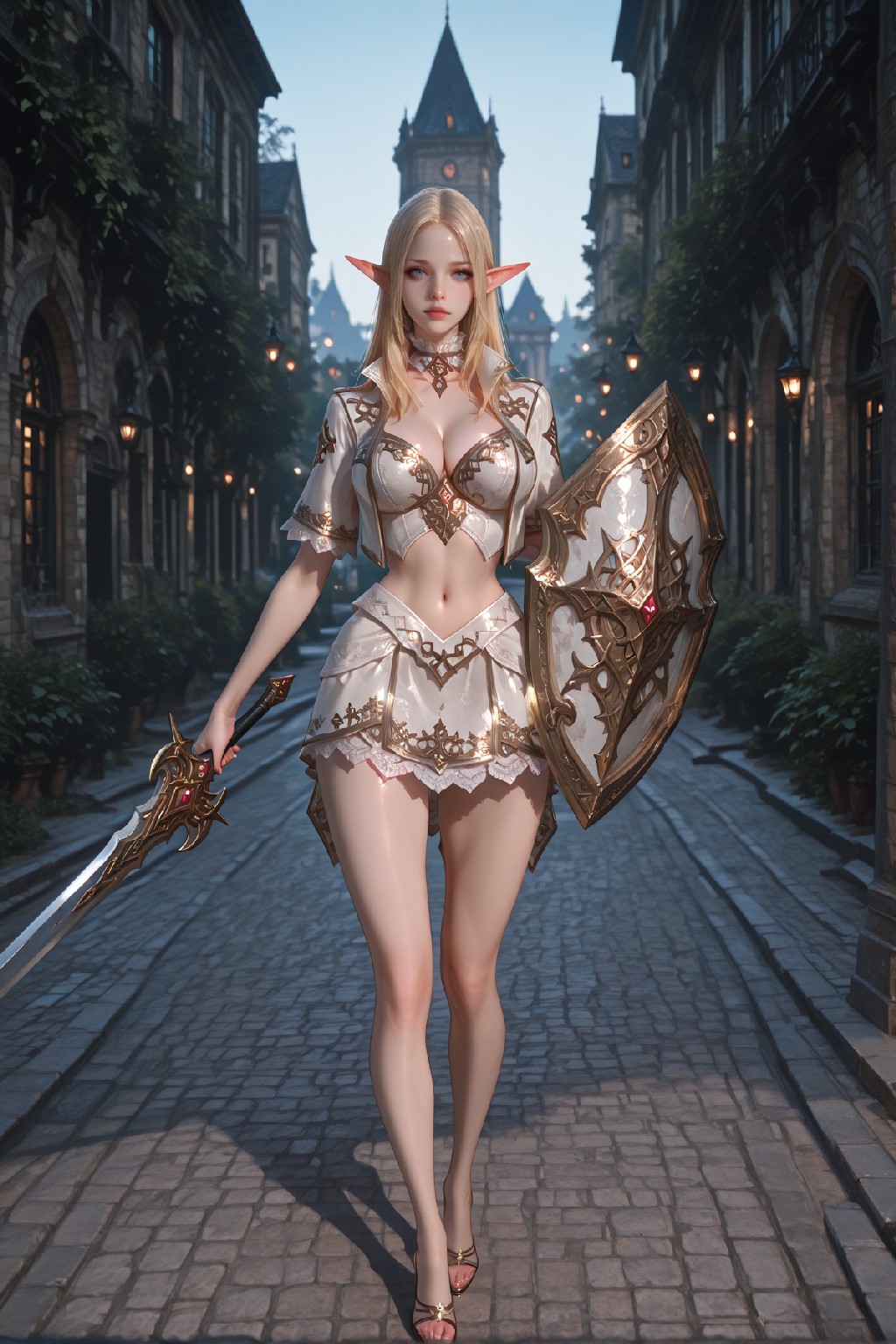 Mysterious Muse of the Light Elves