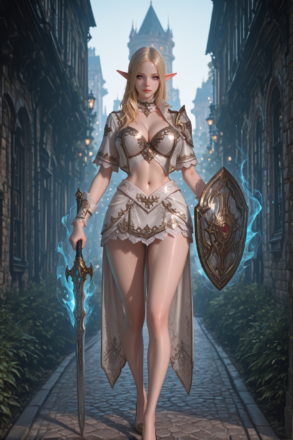 Mysterious Muse of the Light Elves