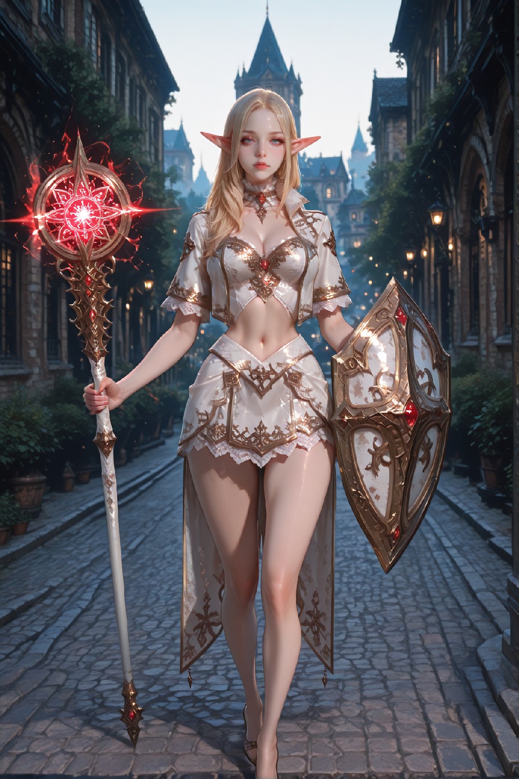 Mysterious Muse of the Light Elves