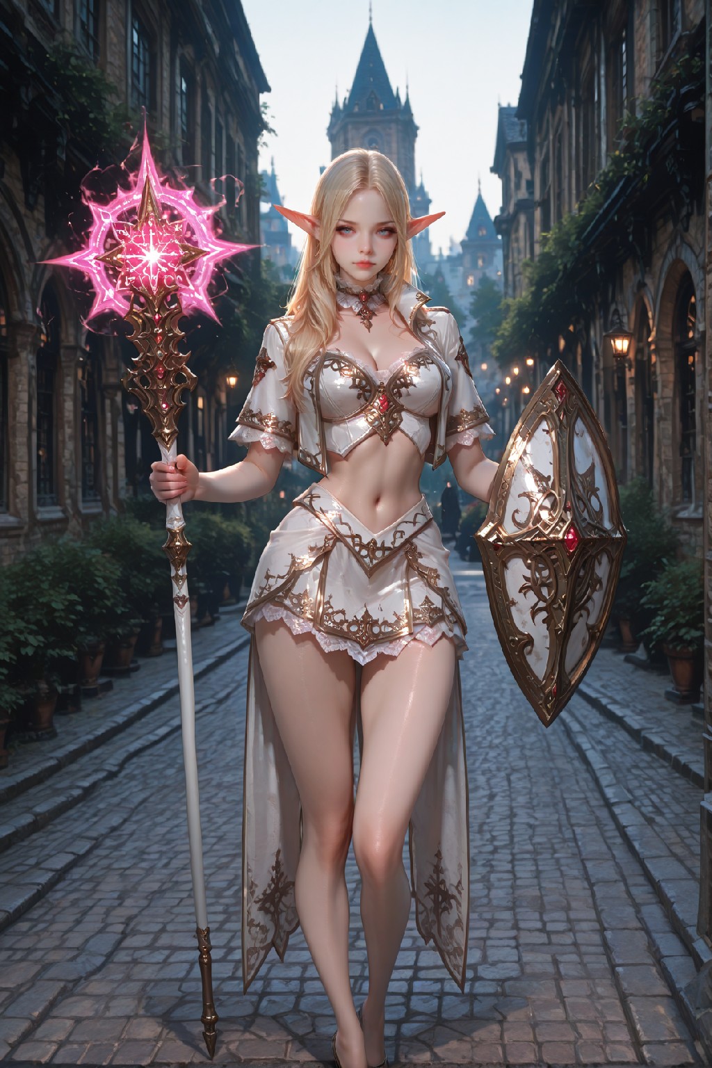 Mysterious Muse of the Light Elves