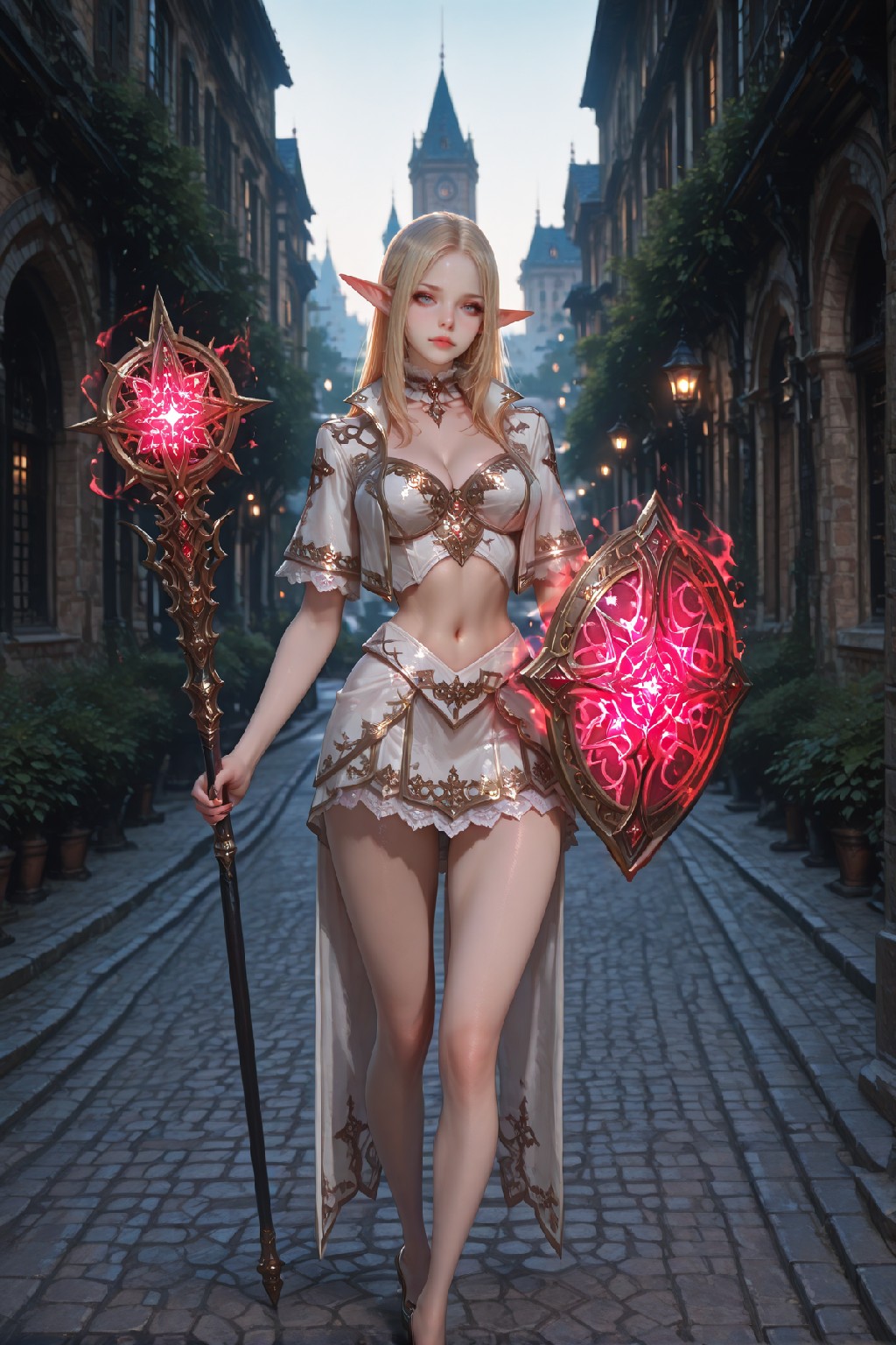 Mysterious Muse of the Light Elves