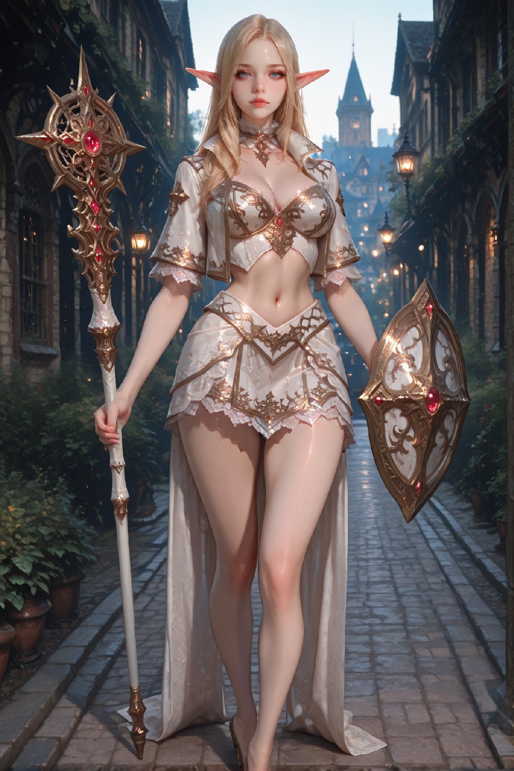 Mysterious Muse of the Light Elves