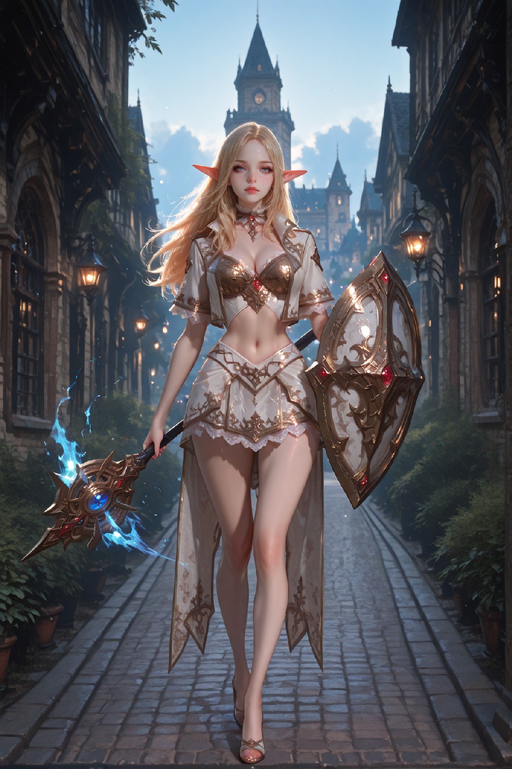 Mysterious Muse of the Light Elves