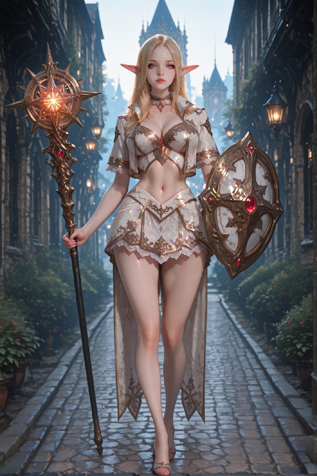 Mysterious Muse of the Light Elves
