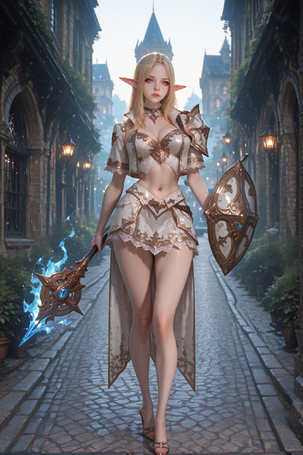 Mysterious Muse of the Light Elves