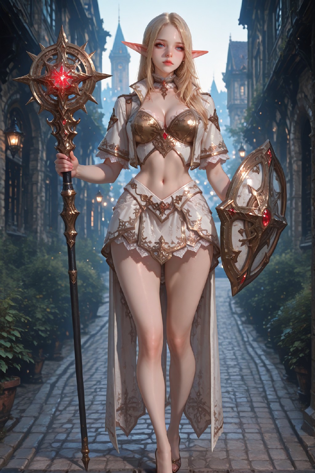 Mysterious Muse of the Light Elves